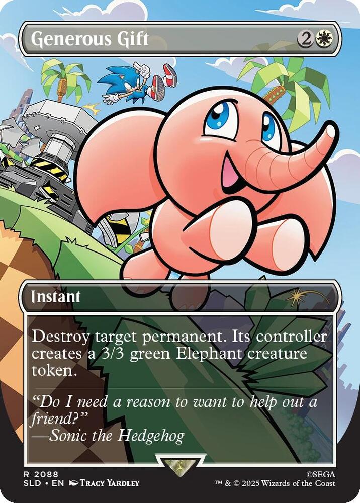 Generous Gift 2088 card from Secret Lair Drop Series