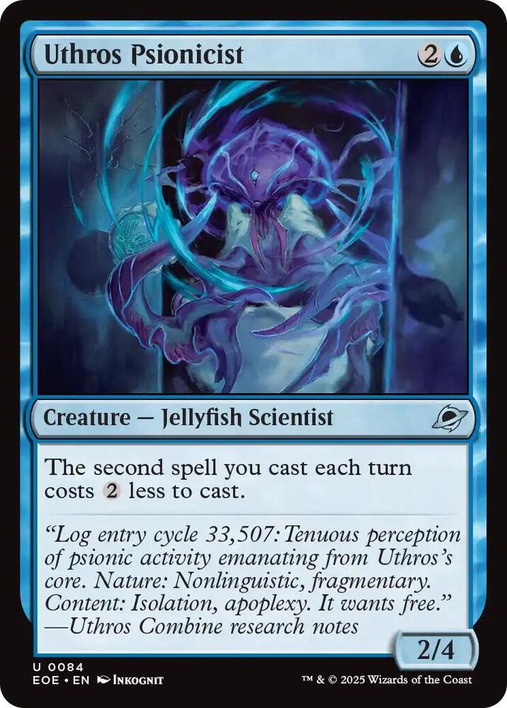 Uthros Psionicist 84 card from Edge of Eternities