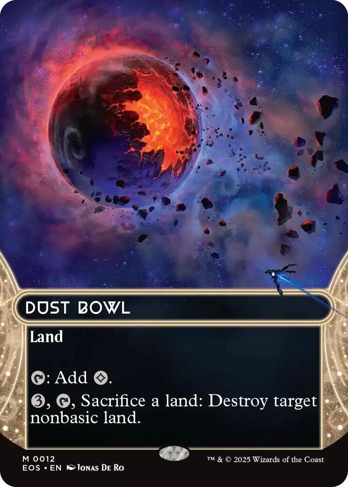 Dust Bowl (Borderless) 12 card from Edge of Eternities: Stellar Sights
