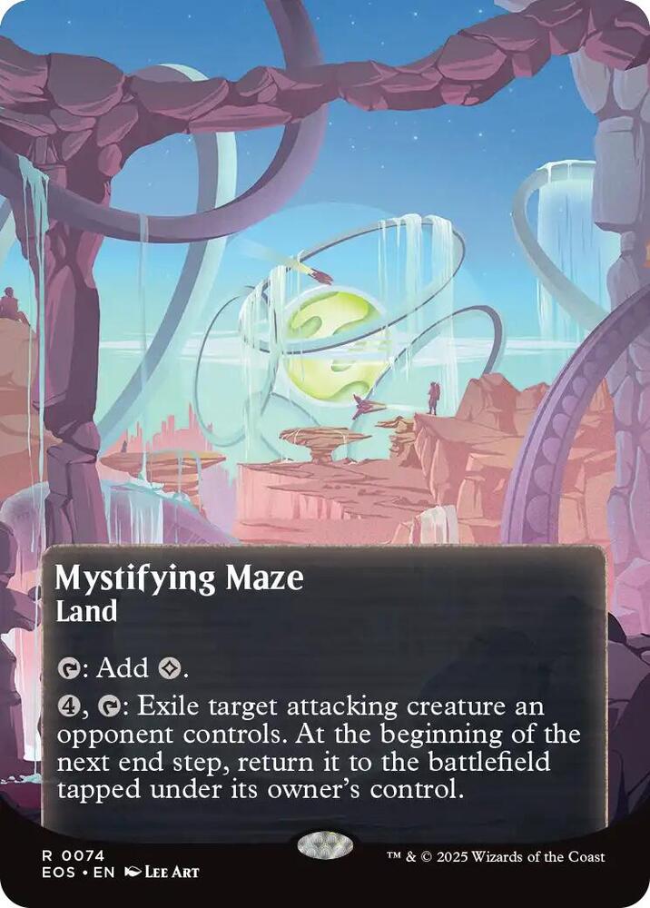 Mystifying Maze (Borderless) 74 card from Edge of Eternities: Stellar Sights