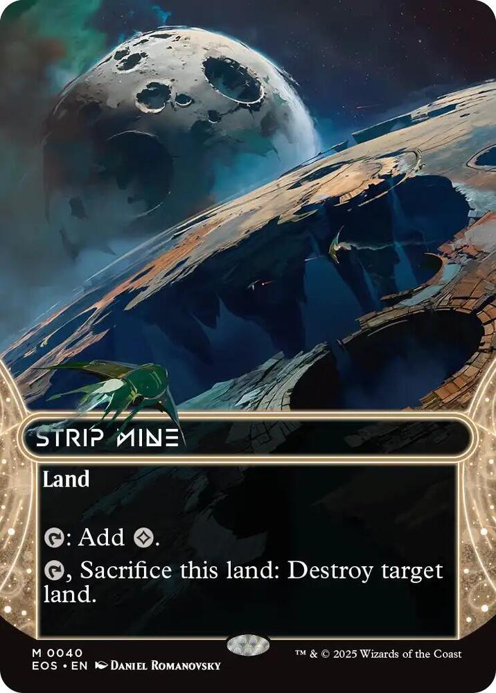 Strip Mine (Borderless) 40 card from Edge of Eternities: Stellar Sights