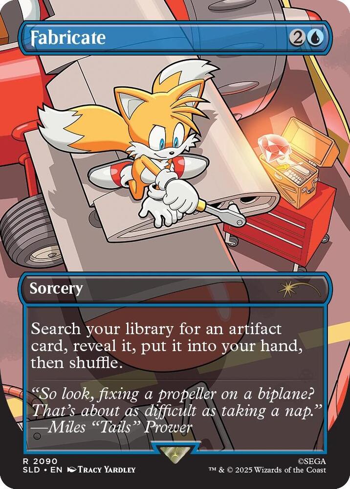 Fabricate 2090 card from Secret Lair Drop Series