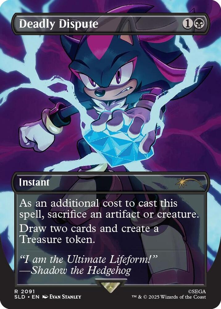 Deadly Dispute 2091 card from Secret Lair Drop Series