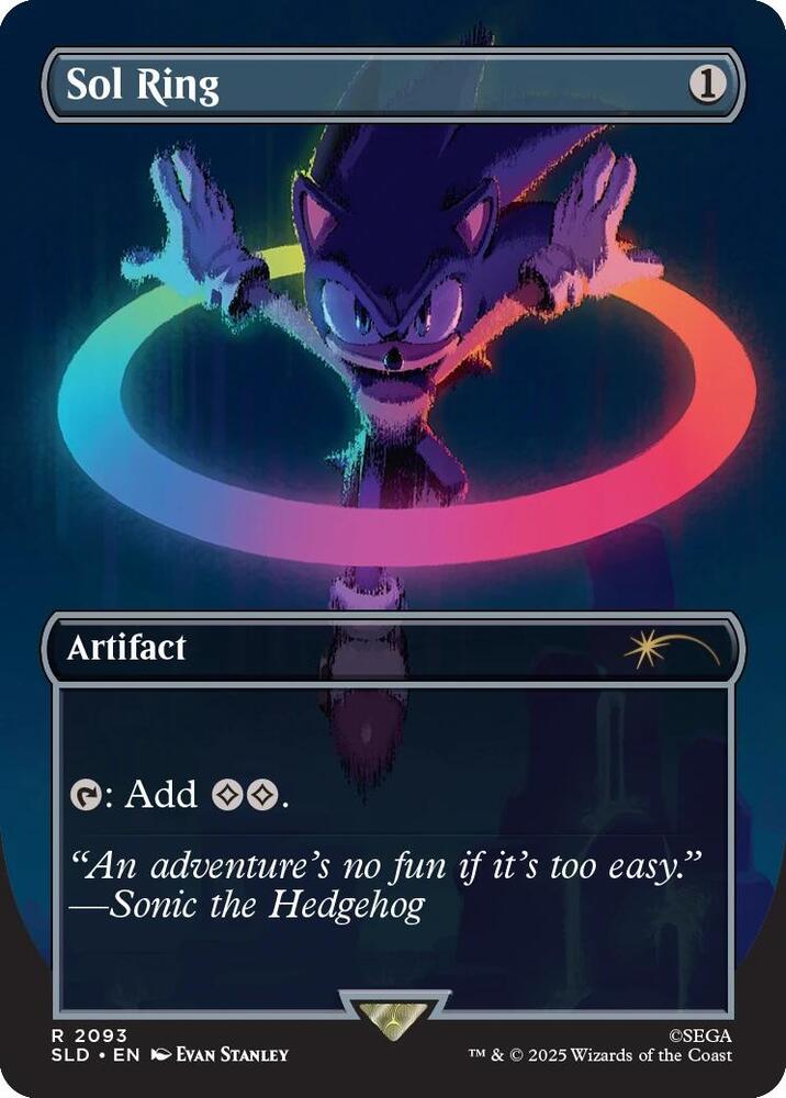 Sol Ring 2093 card from Secret Lair Drop Series