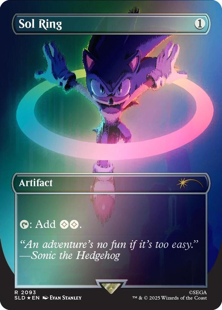 Sol Ring (Rainbow Foil) 2093 card from Secret Lair Drop Series