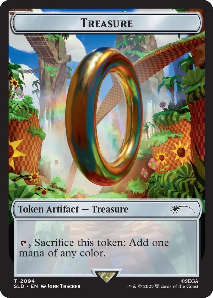Treasure Token 2094 card from Secret Lair Drop Series