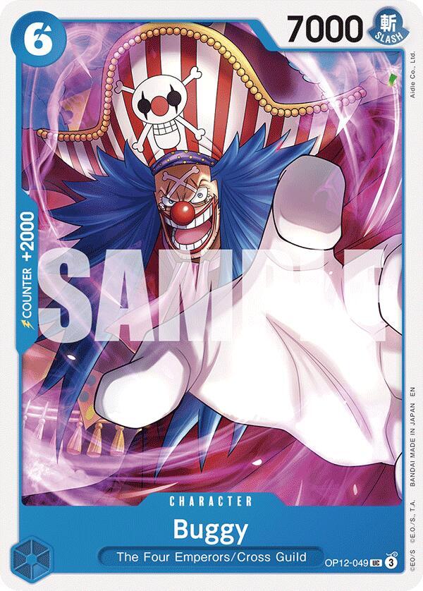 Buggy OP12-049 card from Legacy of the Master