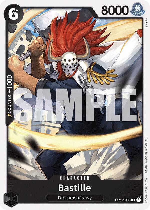 Bastille OP12-088 card from Legacy of the Master