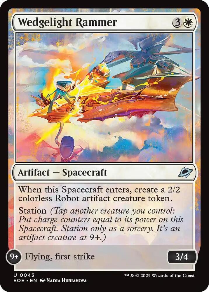 Wedgelight Rammer 43 card from Edge of Eternities