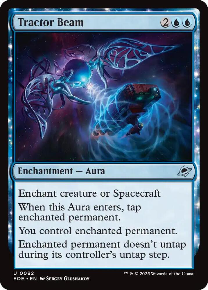 Tractor Beam 82 card from Edge of Eternities