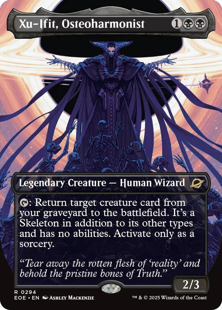 Xu-Ifit, Osteoharmonist (Borderless) 294 card from Edge of Eternities