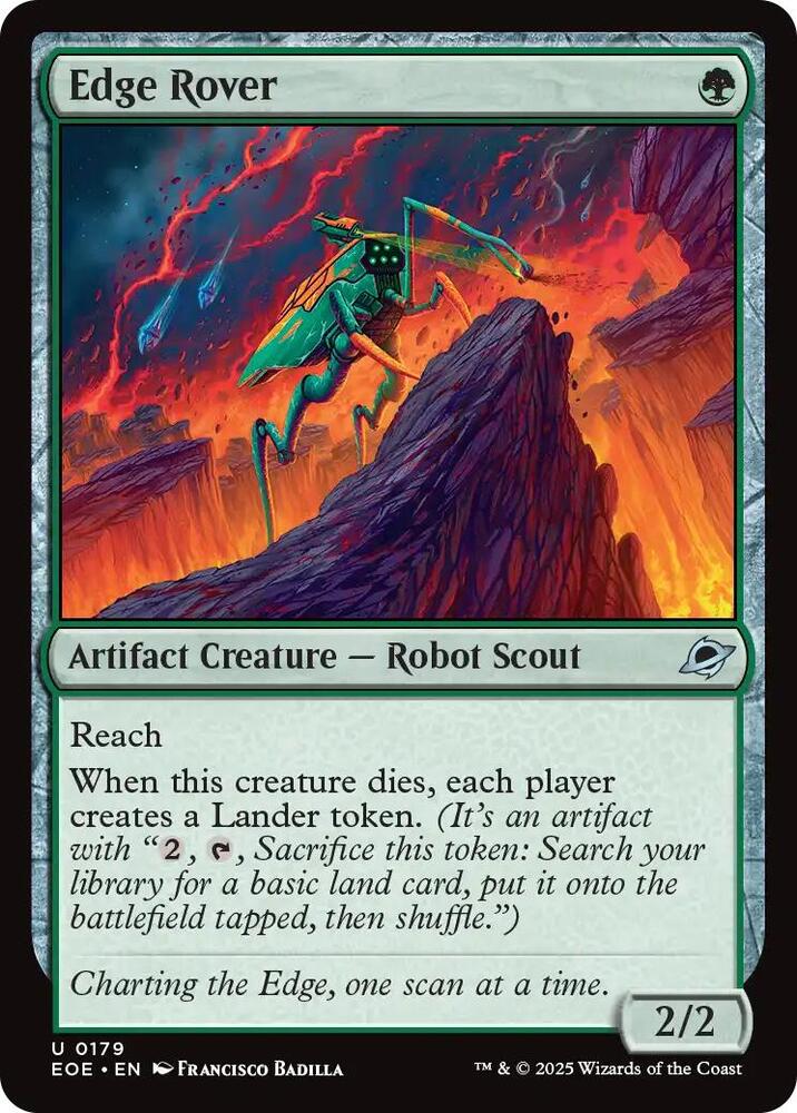 Edge Rover 179 card from Edge of Eternities