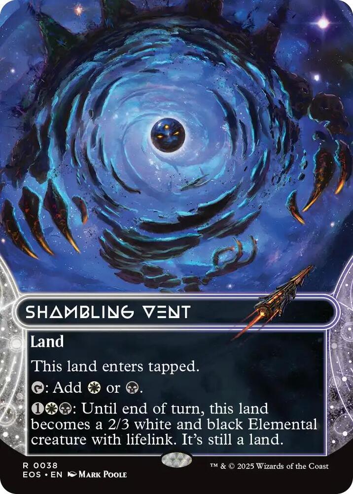 Shambling Vent (Borderless) 38 card from Edge of Eternities: Stellar Sights