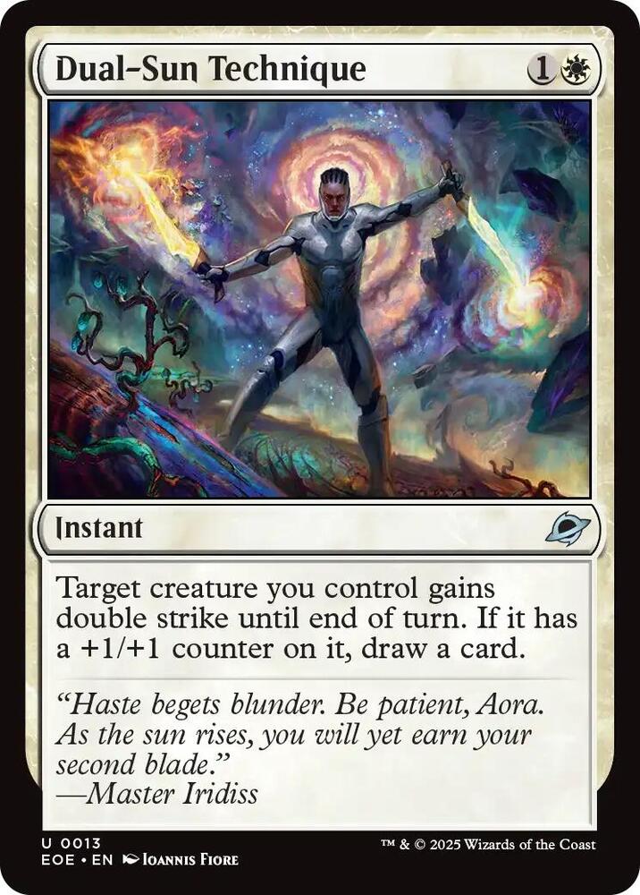 Dual-Sun Technique 13 card from Edge of Eternities