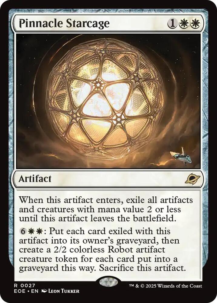 Pinnacle Starcage 27 card from Edge of Eternities