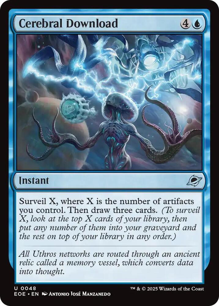 Cerebral Download 48 card from Edge of Eternities