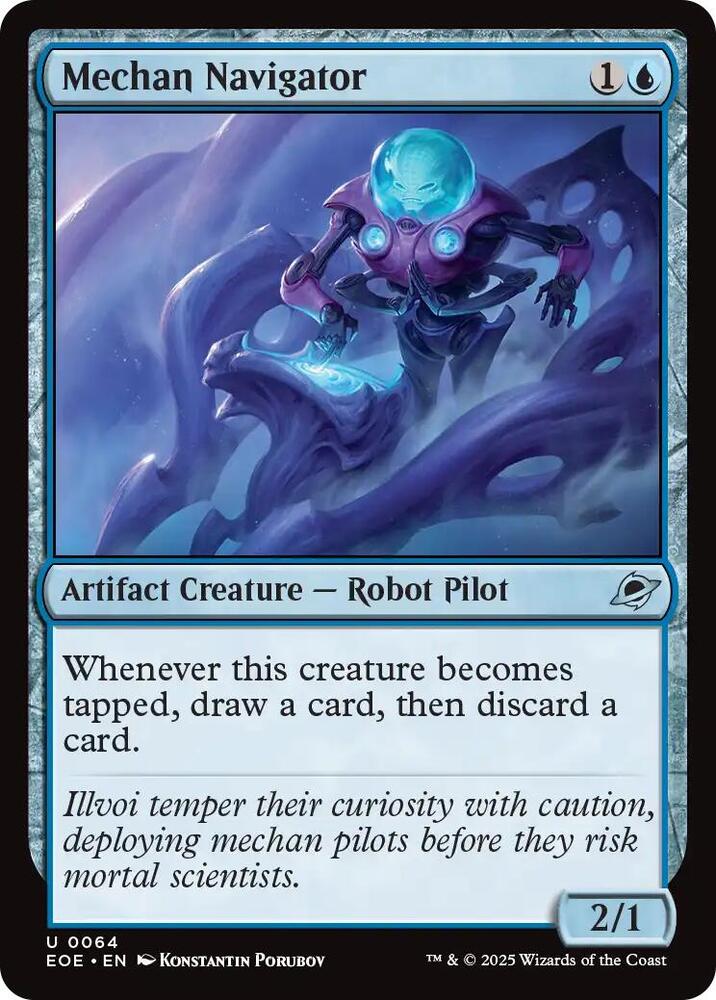 Mechan Navigator 64 card from Edge of Eternities