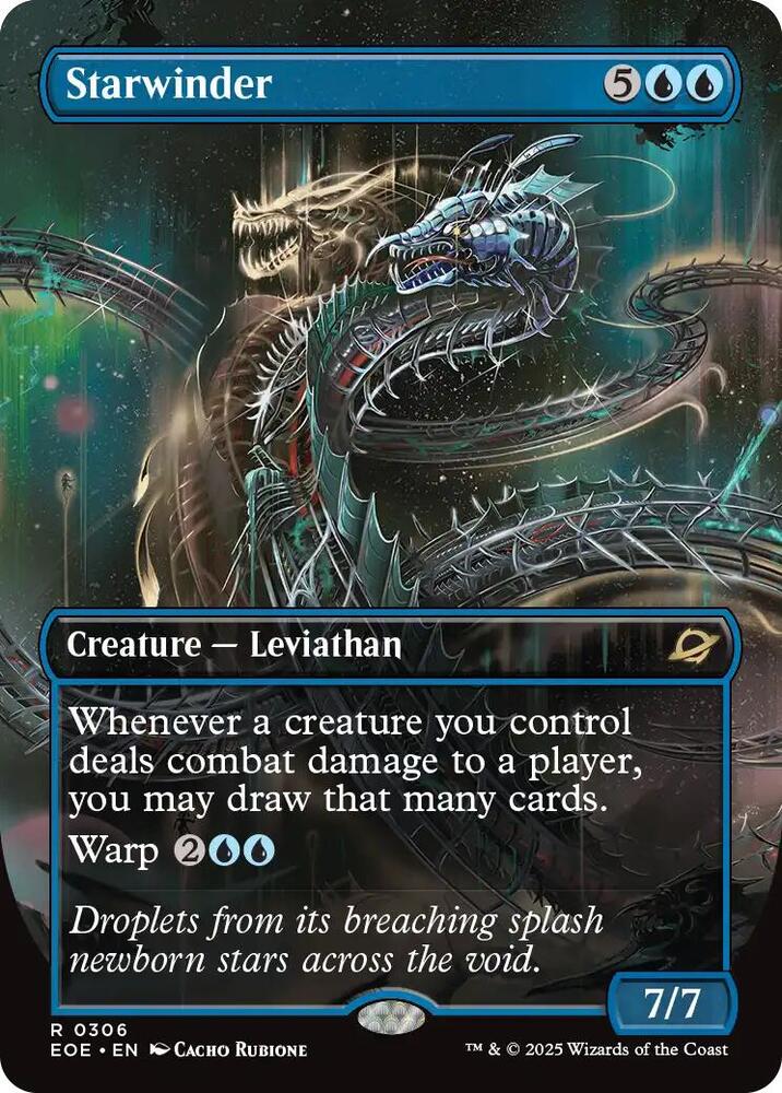 Starwinder (Borderless) 306 card from Edge of Eternities