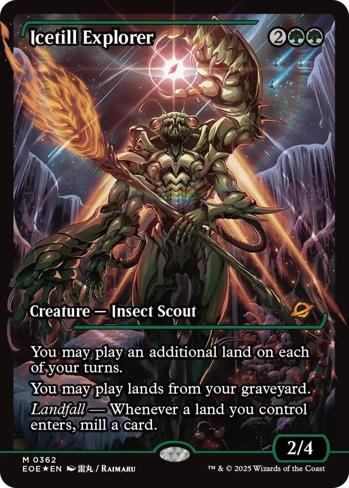 Icetill Explorer (Showcase) 362 card from Edge of Eternities