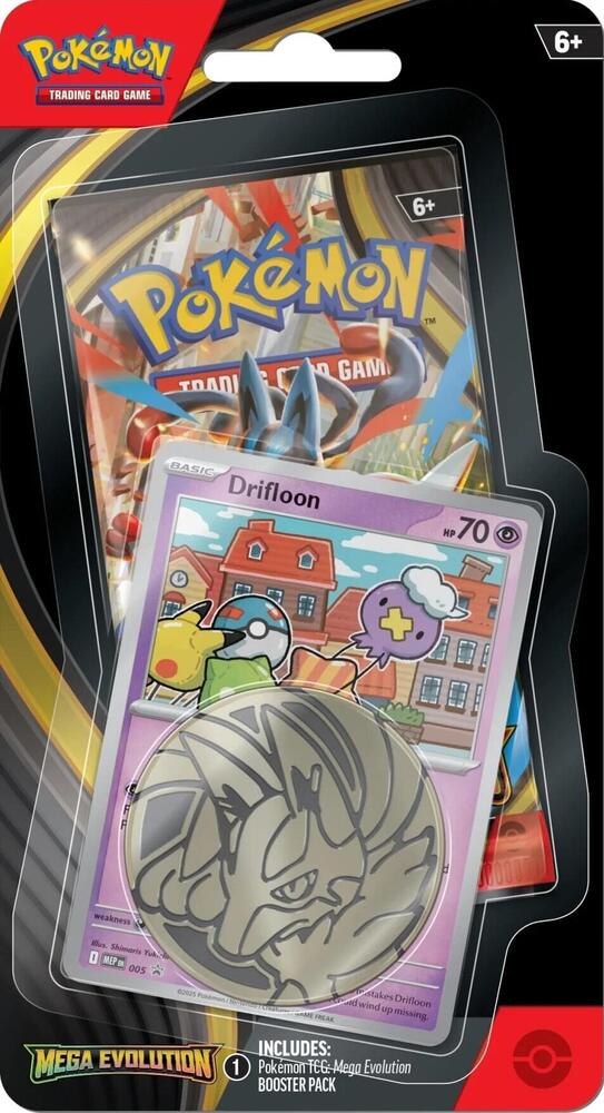 Mega Evolution Single Pack Blister [Drifloon] card from ME01: Mega Evolution
