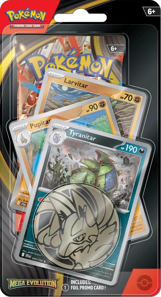 Mega Evolution Premium Checklane Blister [Tyranitar] card from ME01: Mega Evolution