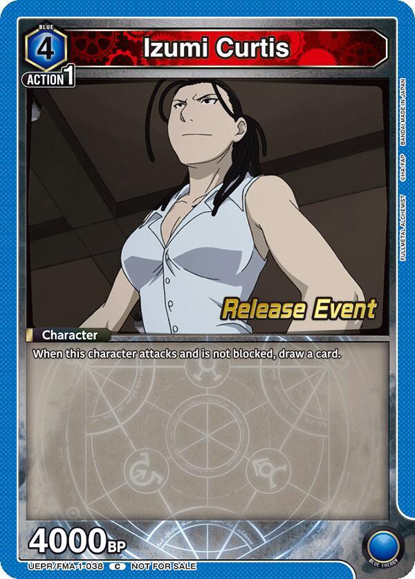 Izumi Curtis UEPR/FMA-1-038 card from UE09BT: FULLMETAL ALCHEMIST Release Event Cards