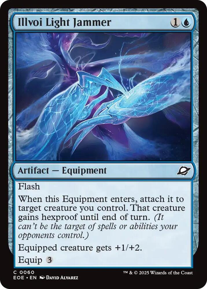 Illvoi Light Jammer 60 card from Edge of Eternities