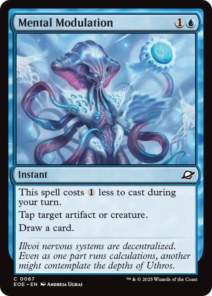 Mental Modulation 67 card from Edge of Eternities