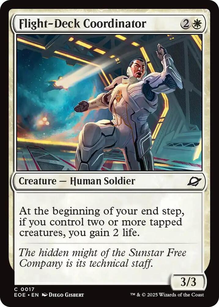Flight-Deck Coordinator 17 card from Edge of Eternities