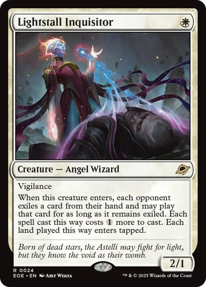 Lightstall Inquisitor 24 card from Edge of Eternities