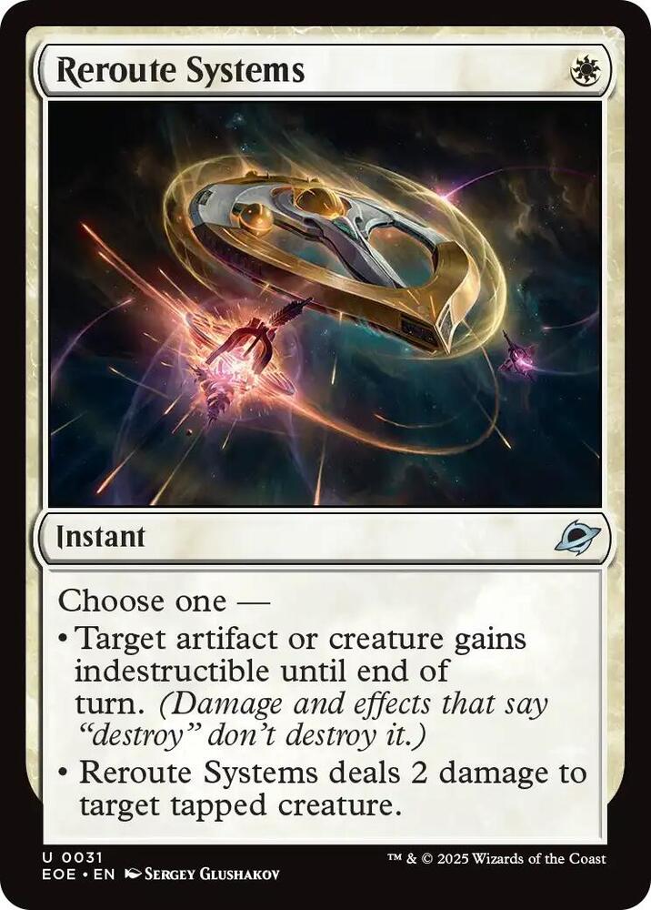 Reroute Systems 31 card from Edge of Eternities