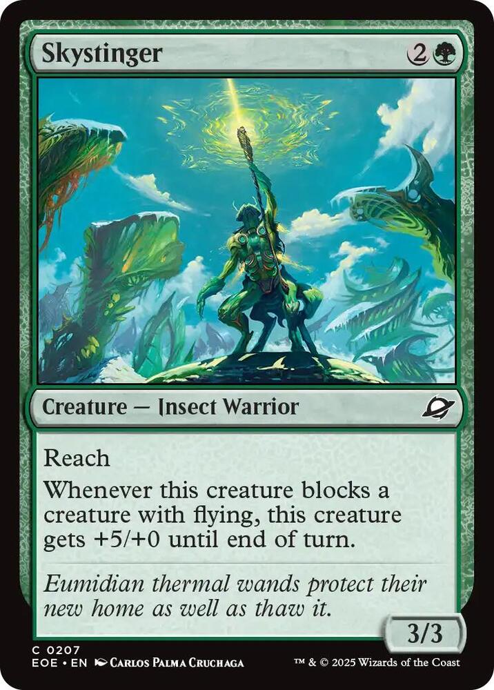 Skystinger 207 card from Edge of Eternities