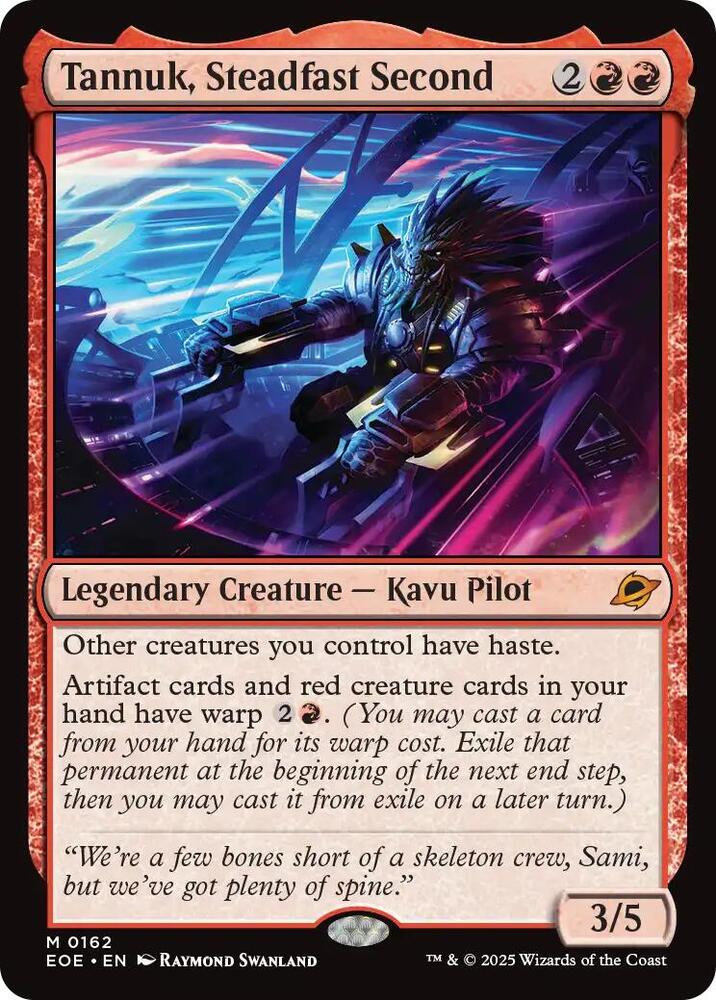 Tannuk, Steadfast Second 162 card from Edge of Eternities