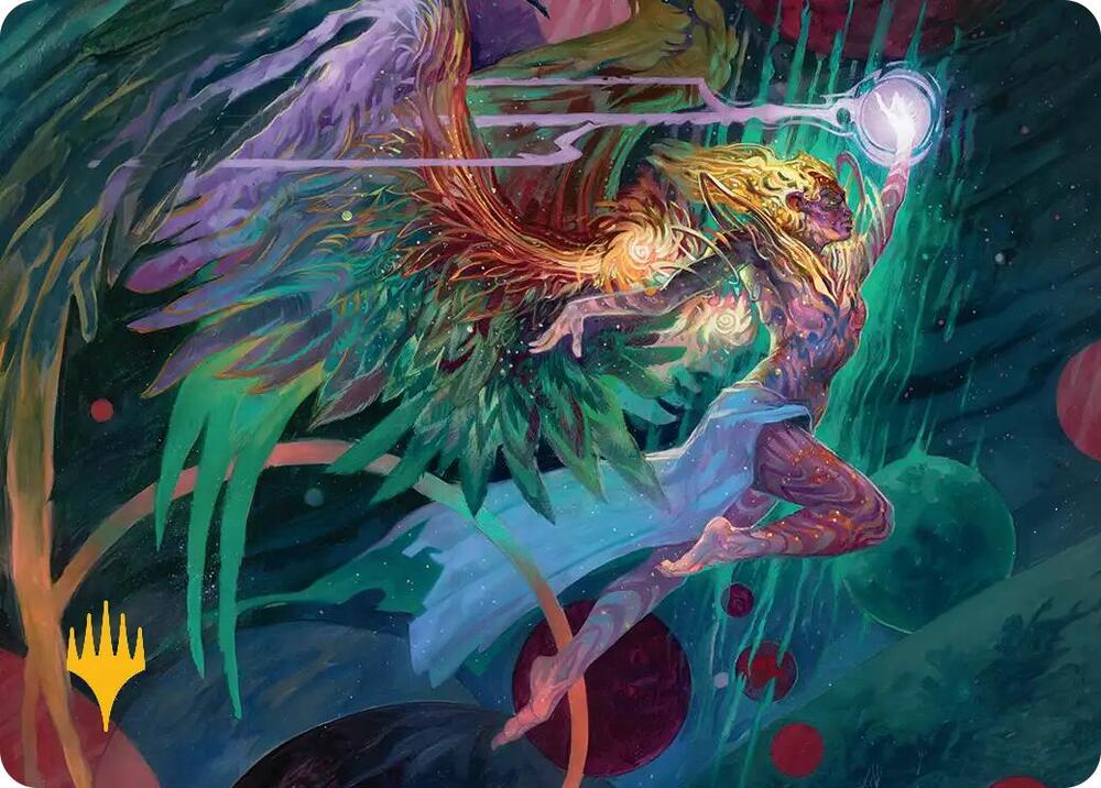 Exalted Sunborn Art Card (Gold-Stamped Signature) 3 card from Art Series: Edge of Eternities