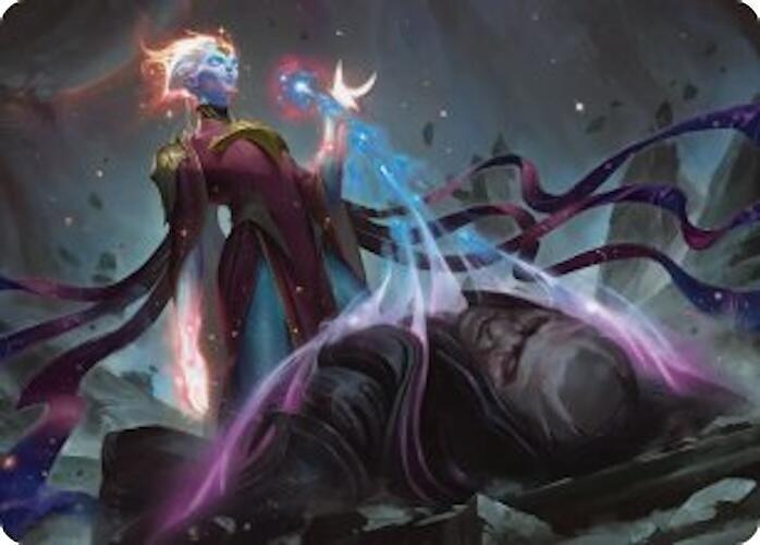 Lightstall Inquisitor Art Card 5 card from Art Series: Edge of Eternities