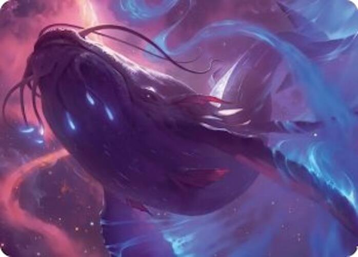 Starbreach Whale Art Card 9 card from Art Series: Edge of Eternities