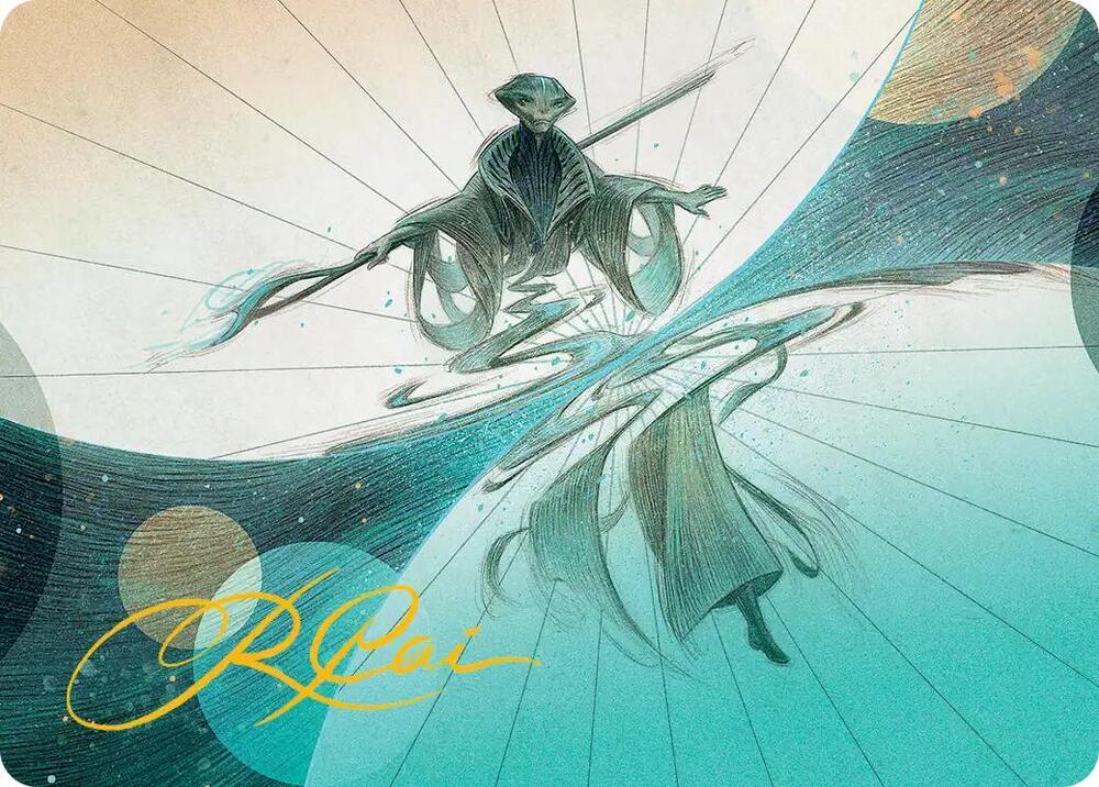 Weftwalking Art Card (Gold-Stamped Signature) 10 card from Art Series: Edge of Eternities