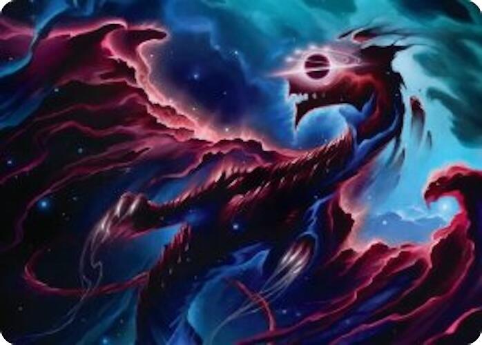 Nova Hellkite Art Card (18/54) card from Art Series: Edge of Eternities