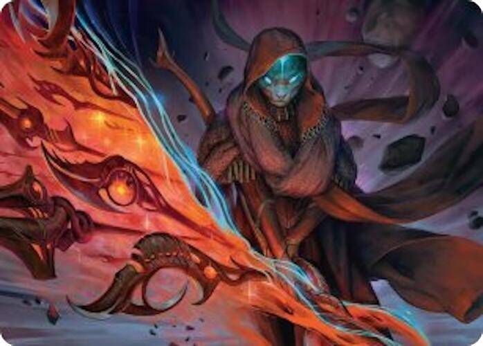 Weftstalker Ardent Art Card 20 card from Art Series: Edge of Eternities