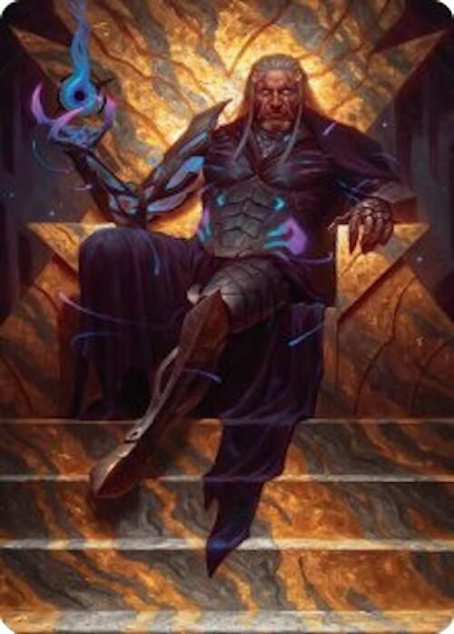 Tezzeret, Cruel Captain Art Card (1/54) card from Art Series: Edge of Eternities