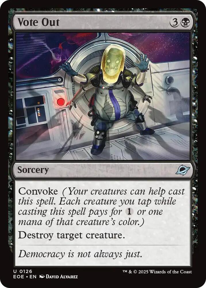 Vote Out 126 card from Edge of Eternities