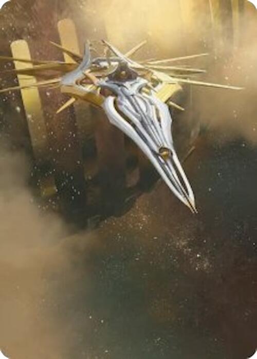 Dawnsire, Sunstar Dreadnought Art Card 27 card from Art Series: Edge of Eternities
