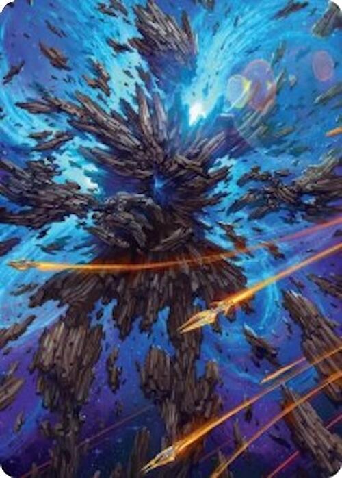 Celestial Colonnade Art Card 44 card from Art Series: Edge of Eternities