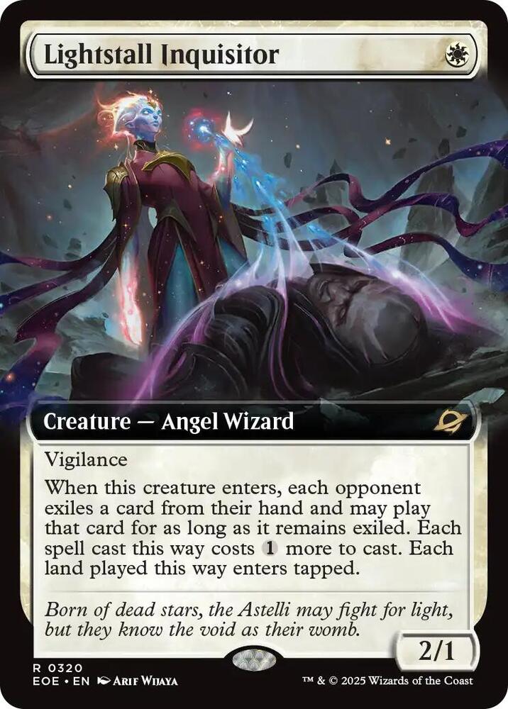 Lightstall Inquisitor (Extended Art) 320 card from Edge of Eternities