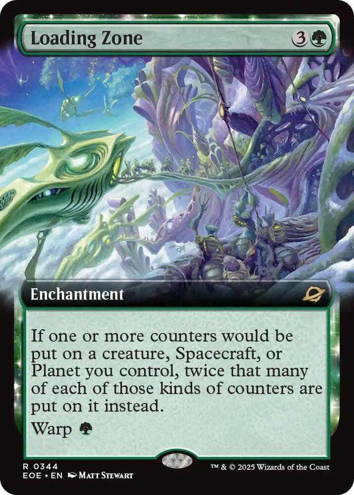 Loading Zone (Extended Art) 344 card from Edge of Eternities