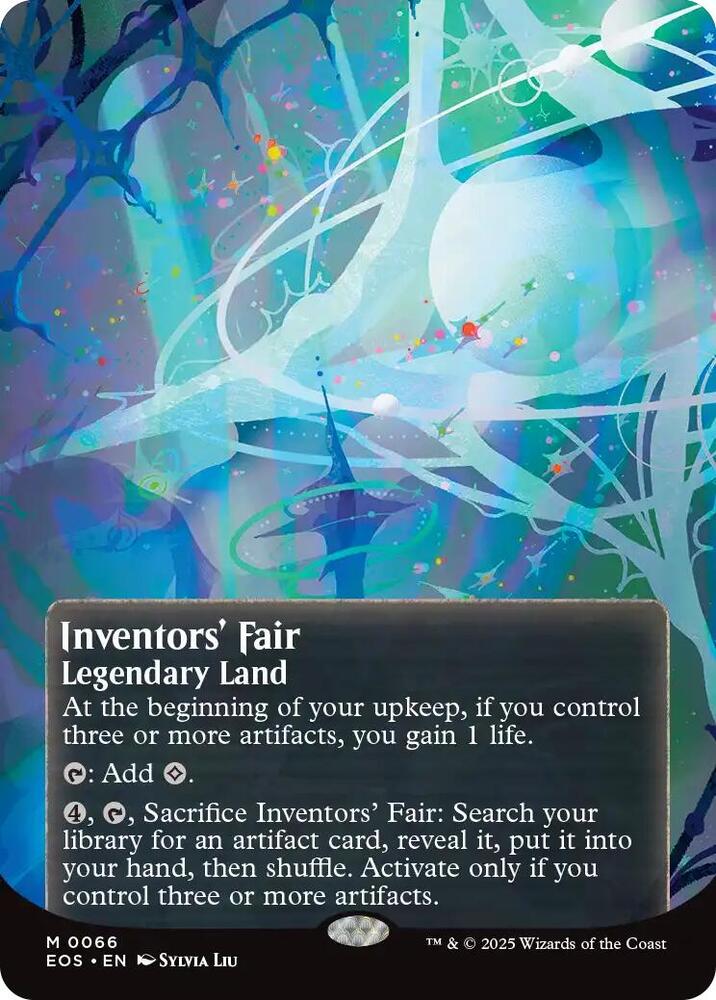 Inventors' Fair (Borderless) 66 card from Edge of Eternities: Stellar Sights