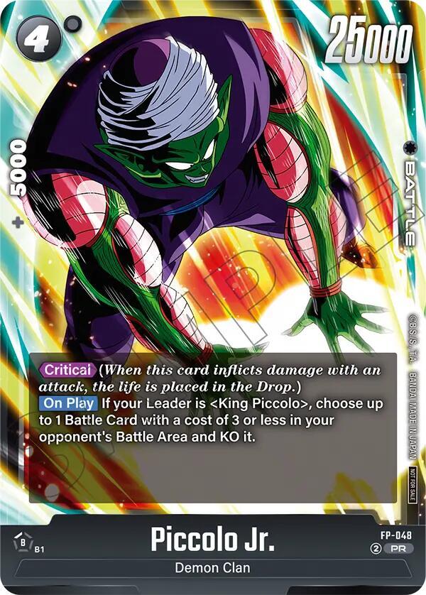 Piccolo Jr. (Tournament Pack 07) FP-048 card from Tournament and Championship Promos