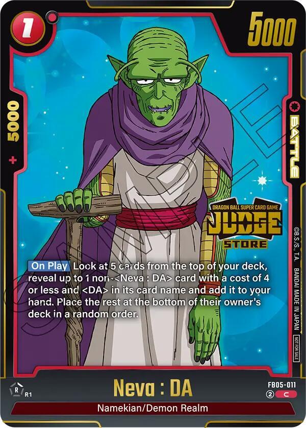 Neva : DA (Judge Pack (Store Judge) 04) FB05-011 card from Tournament and Championship Promos