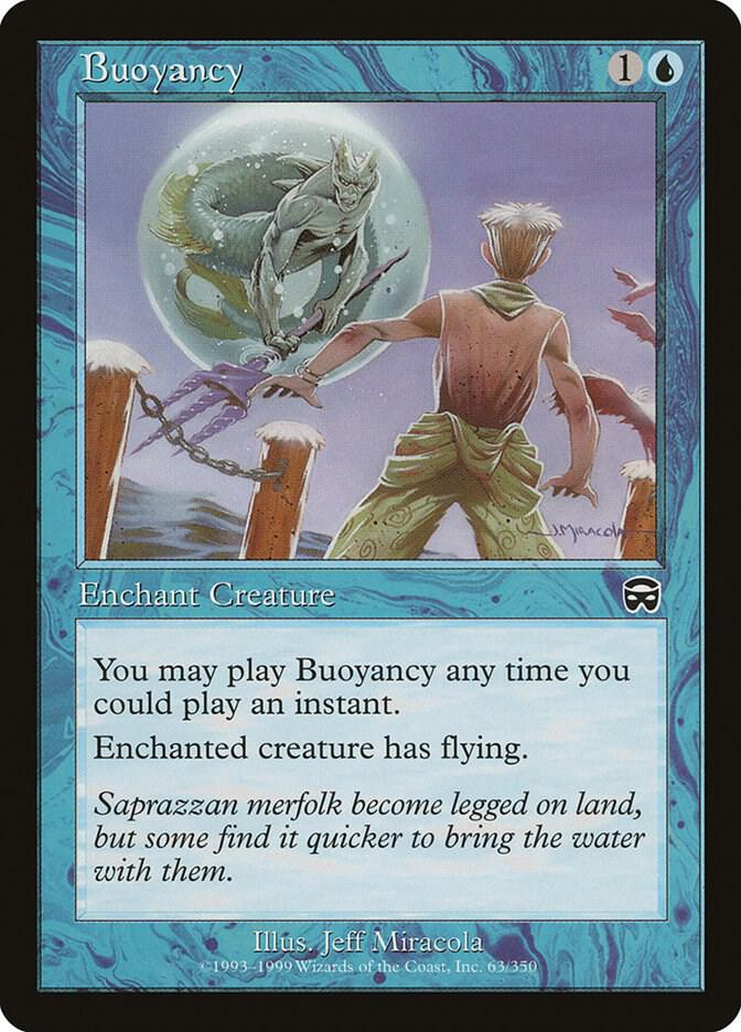Buoyancy 63 card from Mercadian Masques