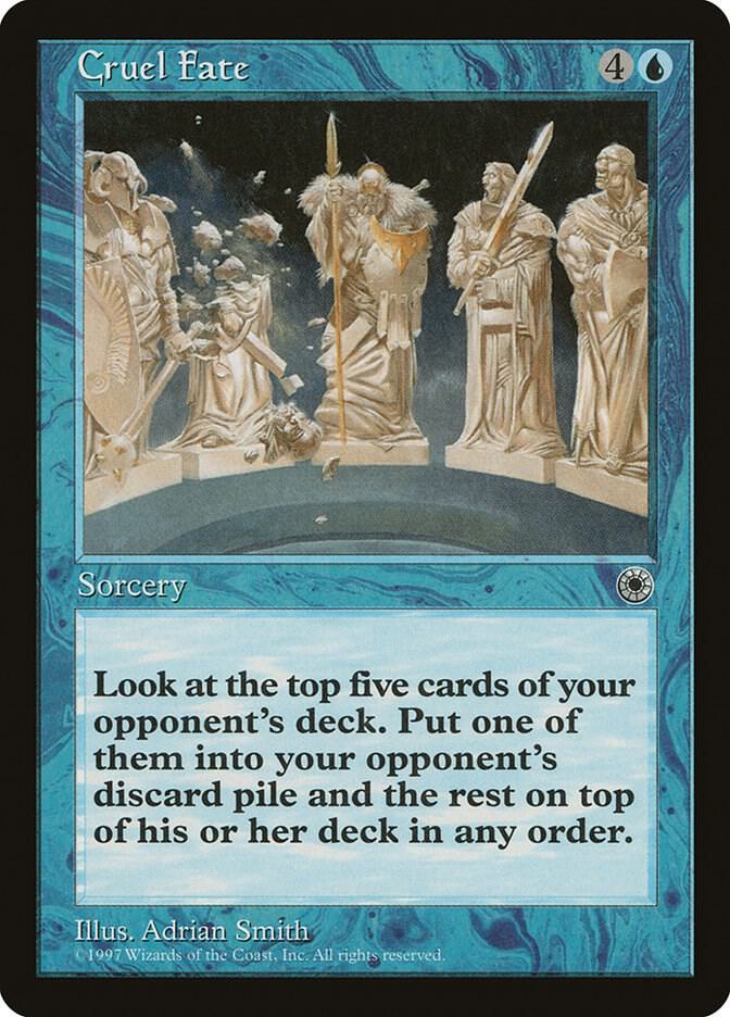 Cruel Fate card from Portal